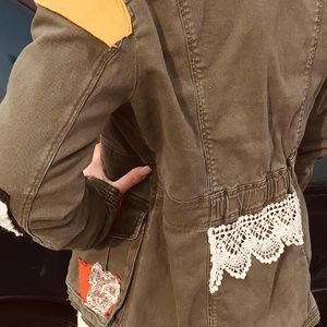 Upcycled, Altered couture Military jacket